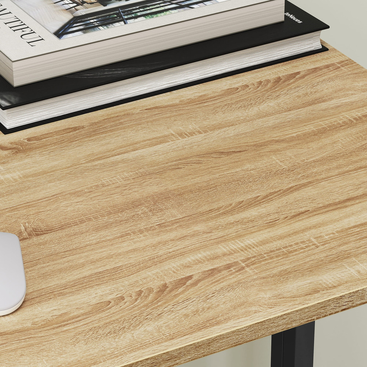 Scrivania per computer MAX 1.0 rovere sonoma e nero