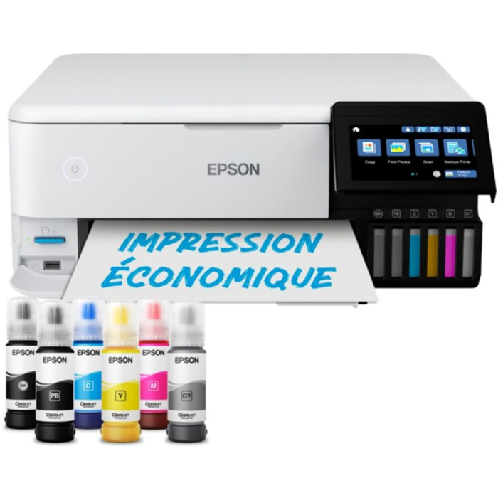 Imprimante jet d'encre EPSON EcoTank ET-8500