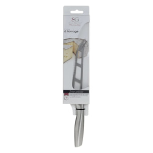 Couteau à fromage inox "Silver Précision" lame 15cm