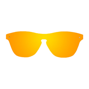 Gafas de sol OCEAN SOCOA - Negro mate / Plana de espejo amarillo