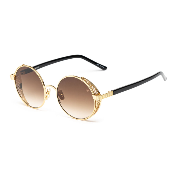 Belstaff - lunettes de soleil - doré - protection solaire : catégorie 3