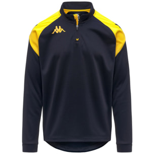 Kappa - Felpe Uomo Blu - Kappa4Football Lovato