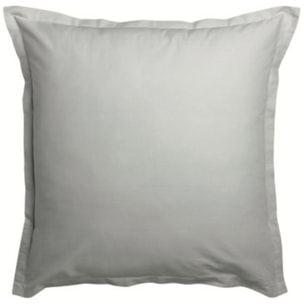 Lot de 2 taies 100% Coton Volant Plat Pique Blanc