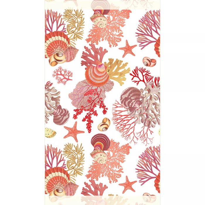 Fouta Seashell orange
