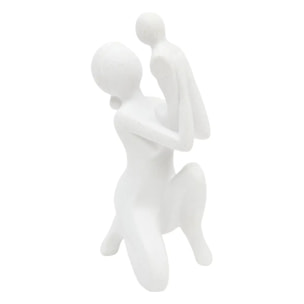 Famille déco Colin H.21cm blanc