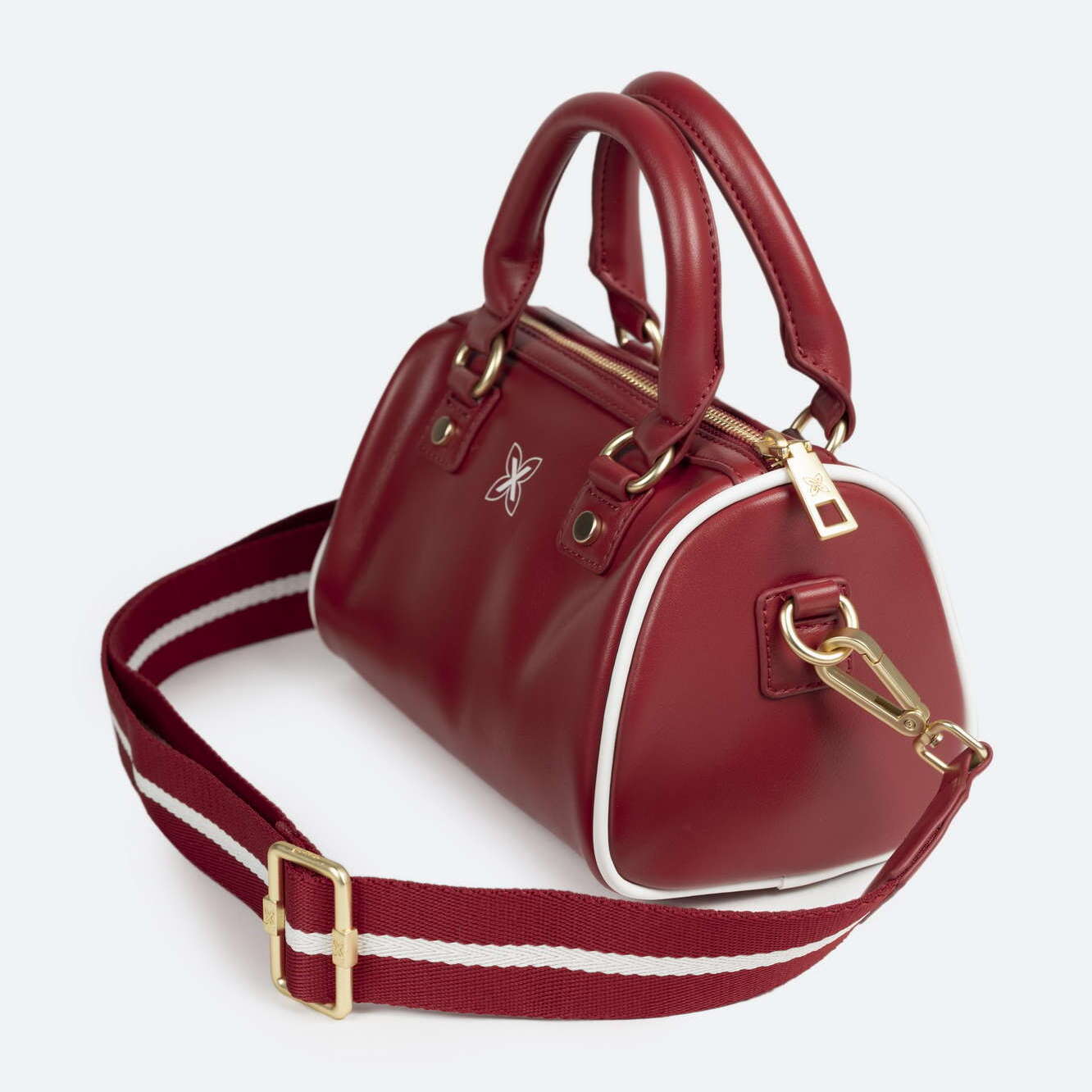 COURT CROSSBODY BARREL C/RED