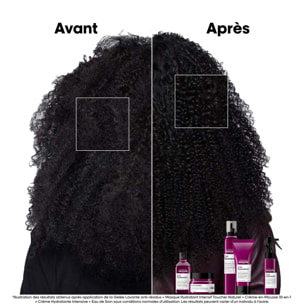 Série Expert Curl Expression - Crème en-Mousse 10en1 - cheveux ondulés, bouclés et frisés 250ml