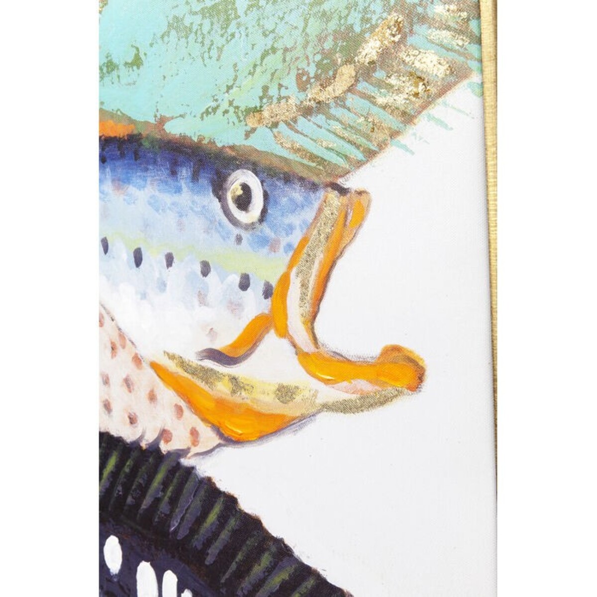 Tableaux Fish Meeting 40x50cm set de 2 Kare Design