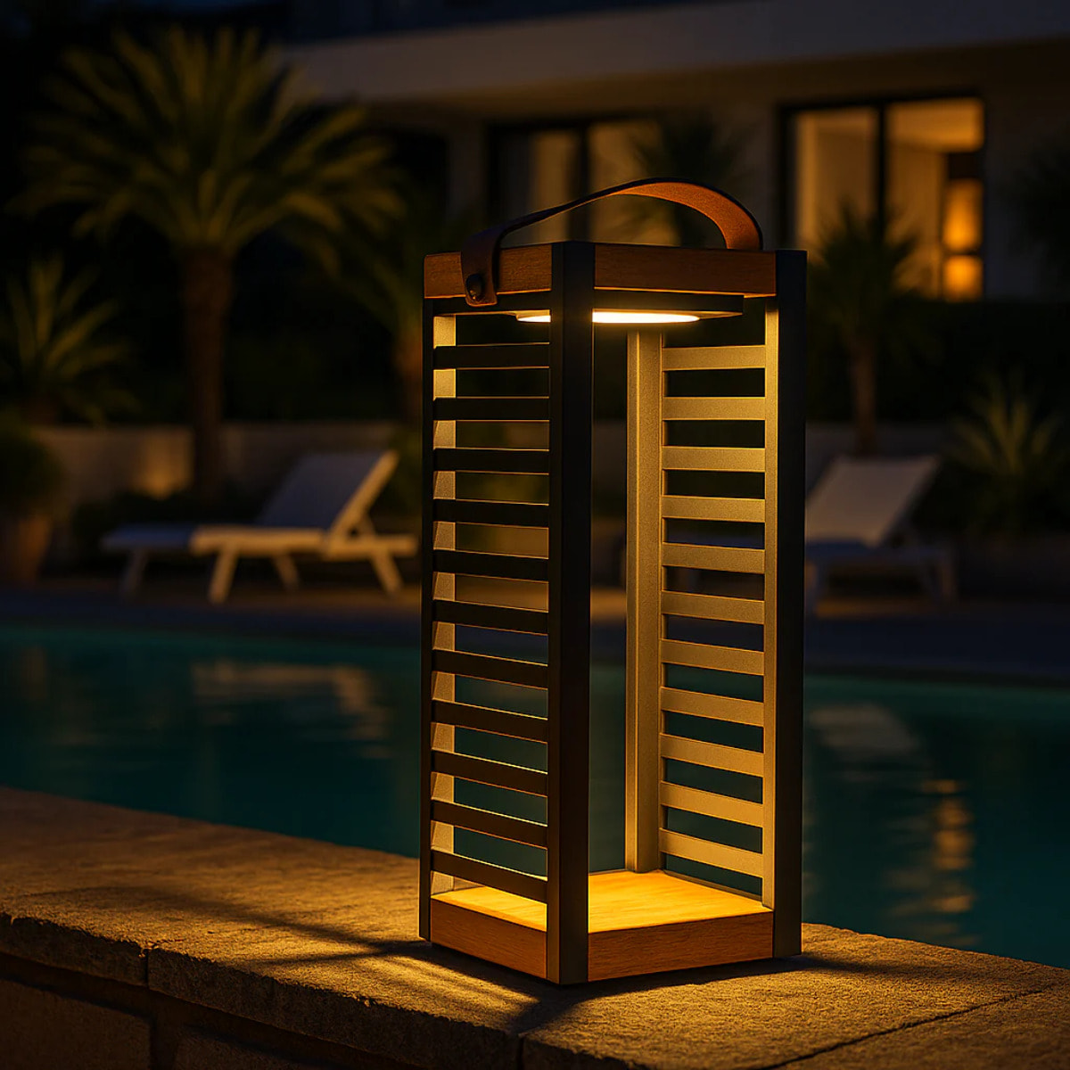 Lanterne solaire batterie FERIAN H50CM
