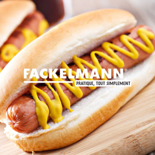 Ensemble de 12 pots à moutarde avec Cuillères Fackelmann