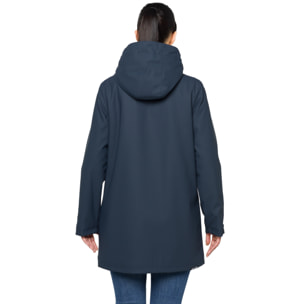 Chaqueta Hot Buttered térmica impermeable Karen azul marino