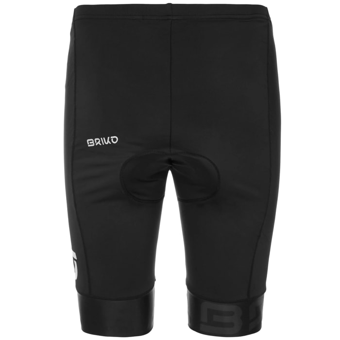 Briko - Pantaloni Corti, Uomo, Nero - Classic Short