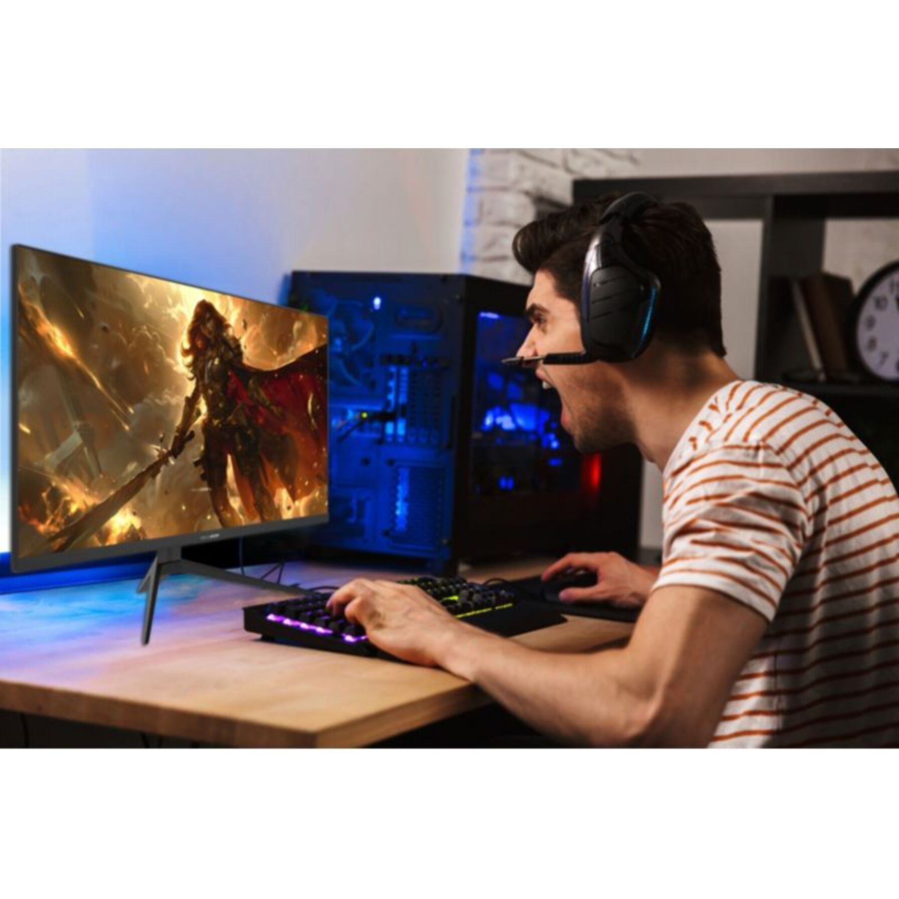 Ecran PC Gamer SKILLKORP M32 32" WQHD 180Hz VA AMD FreeSync
