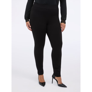 Fiorella Rubino - Leggings de punto Milano - Negro