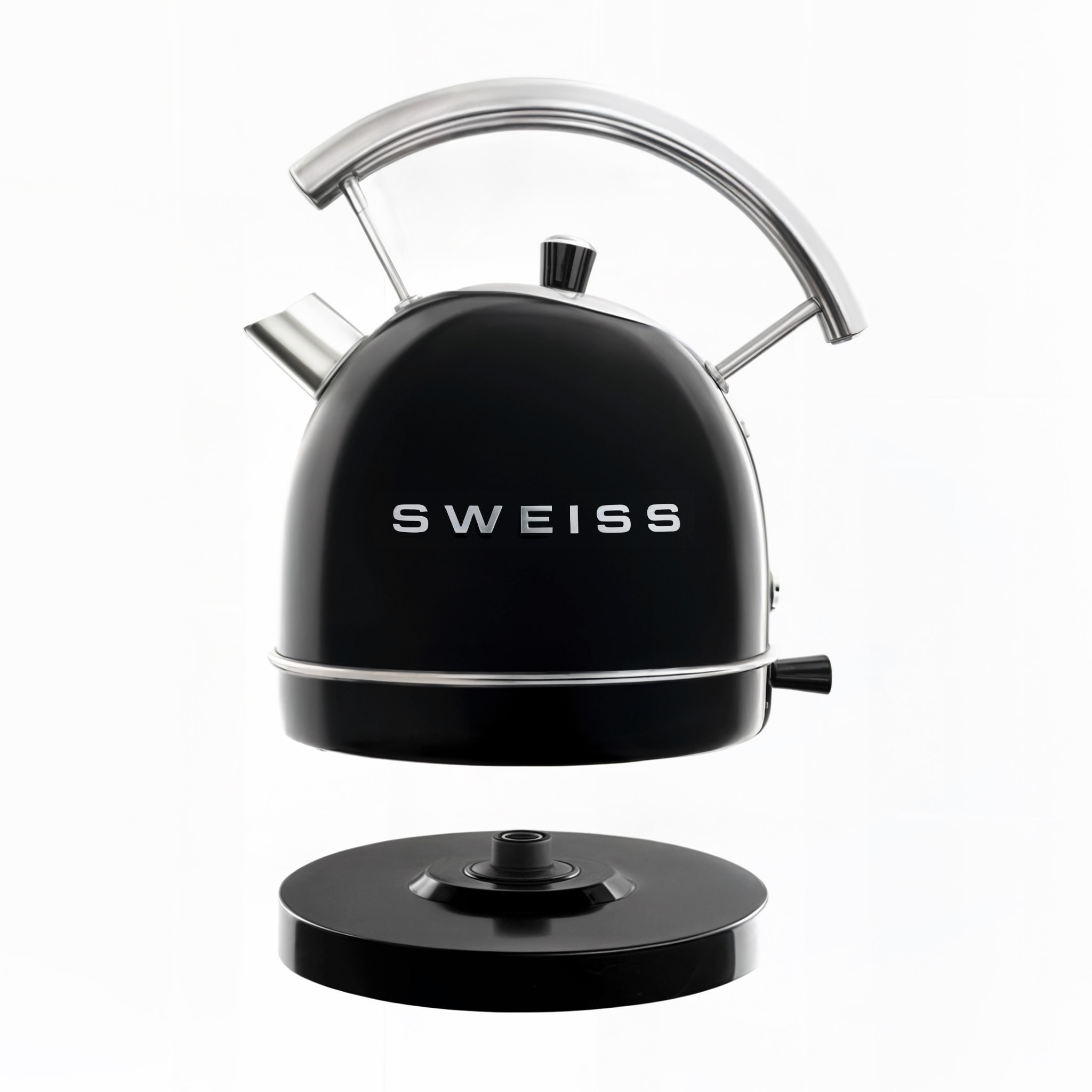 Hervidor eléctrico KTL9 SWEISS, negro