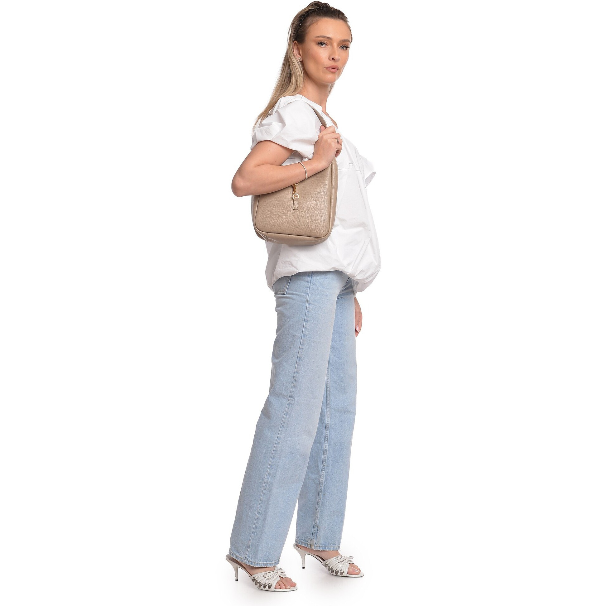 Borsa a mano Anna Luchini Beige