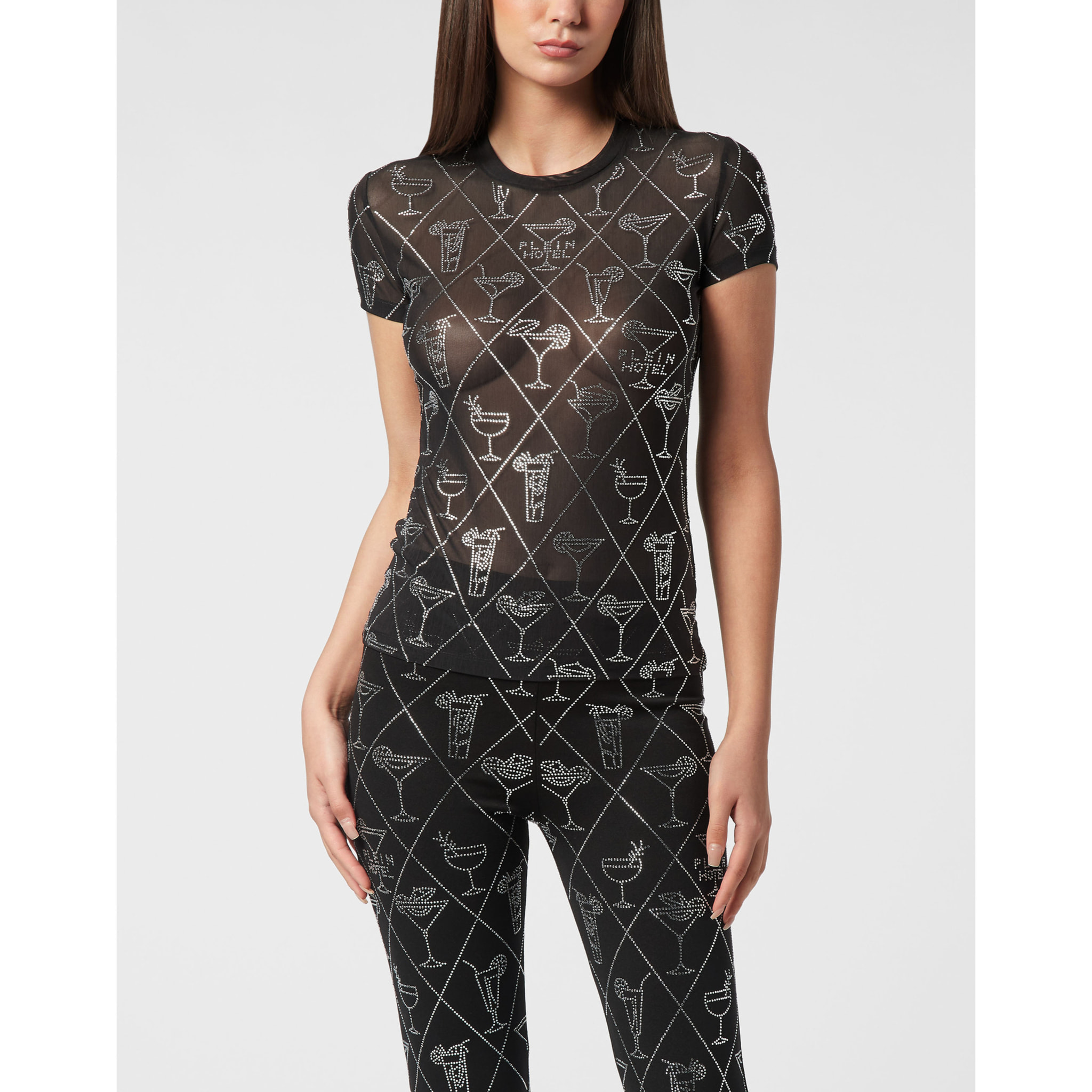 PHILIPP PLEIN Camiseta Sexy Pure CRYSTAL