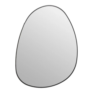 Miroir "Rosalia" métal noir 55x75cm