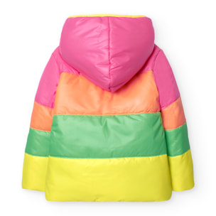 Parka tejido técnico de niña