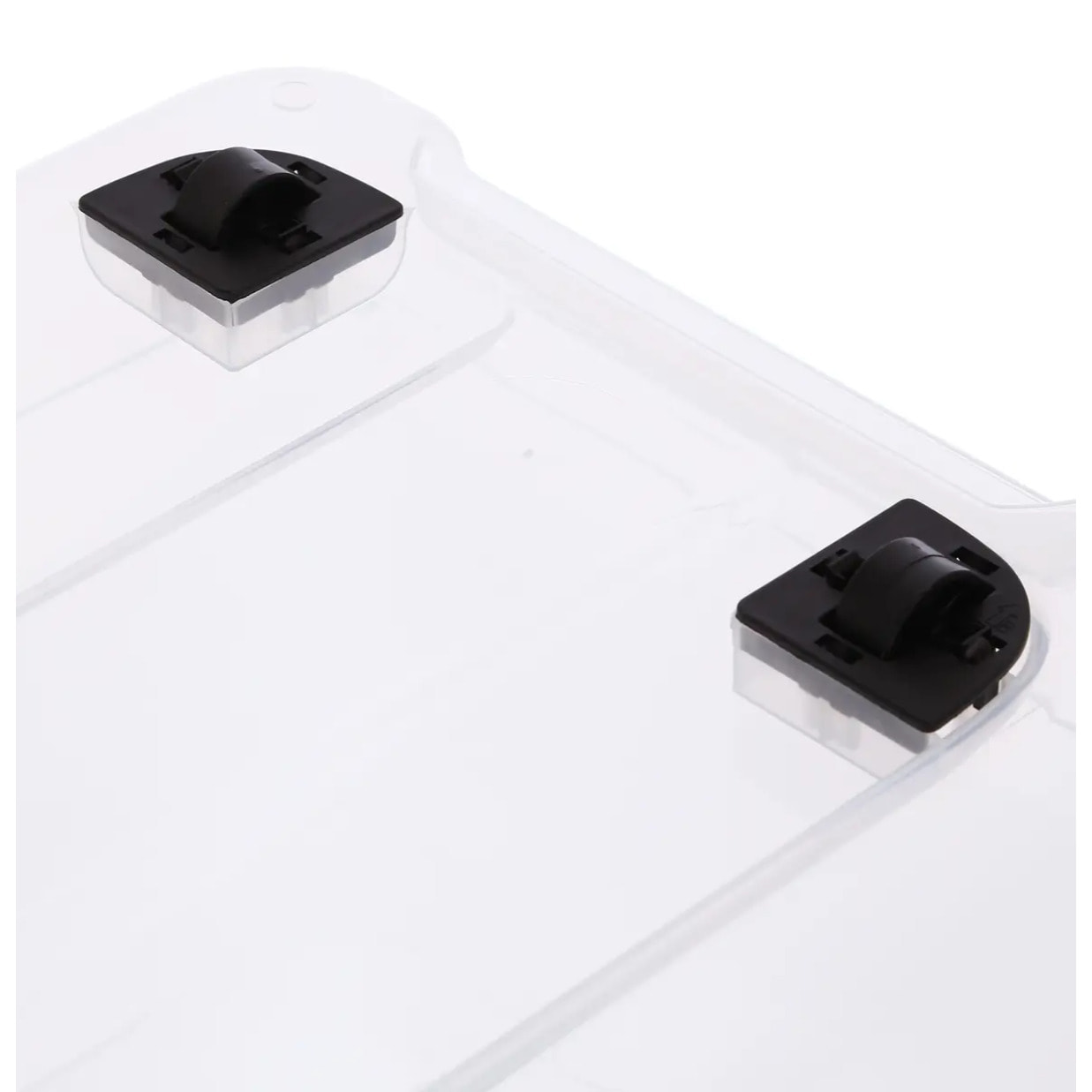 Boîte en plastique transparente 83L "Easy Roll"