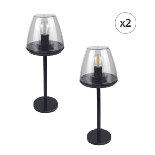 EZIlight® Solar lamp one - Pack de 2 lampes