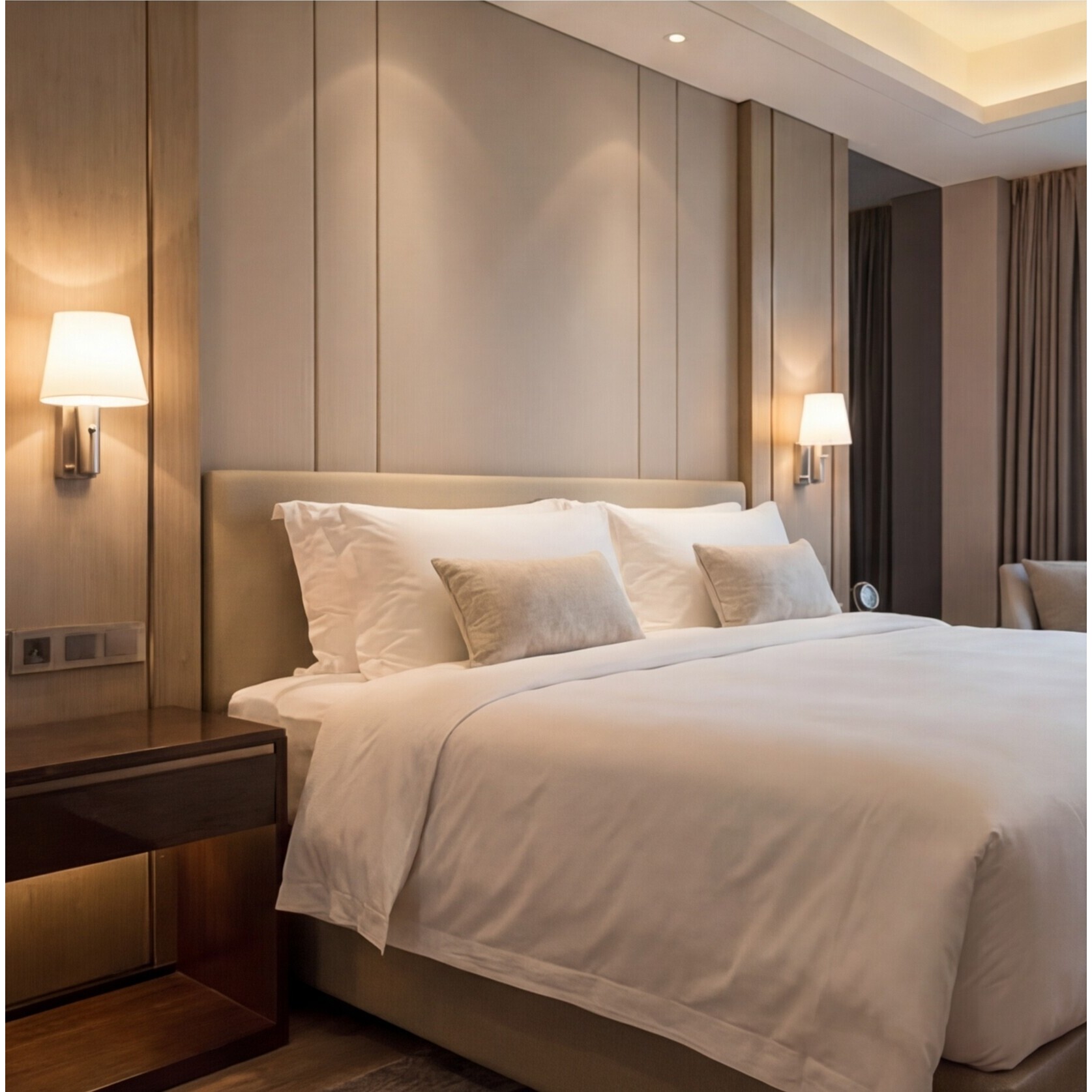 LEDS C4 Aplique Read Me Led 4.8W Blanco Cálido - 3000K On-Off Níquel Satinado 388Lm