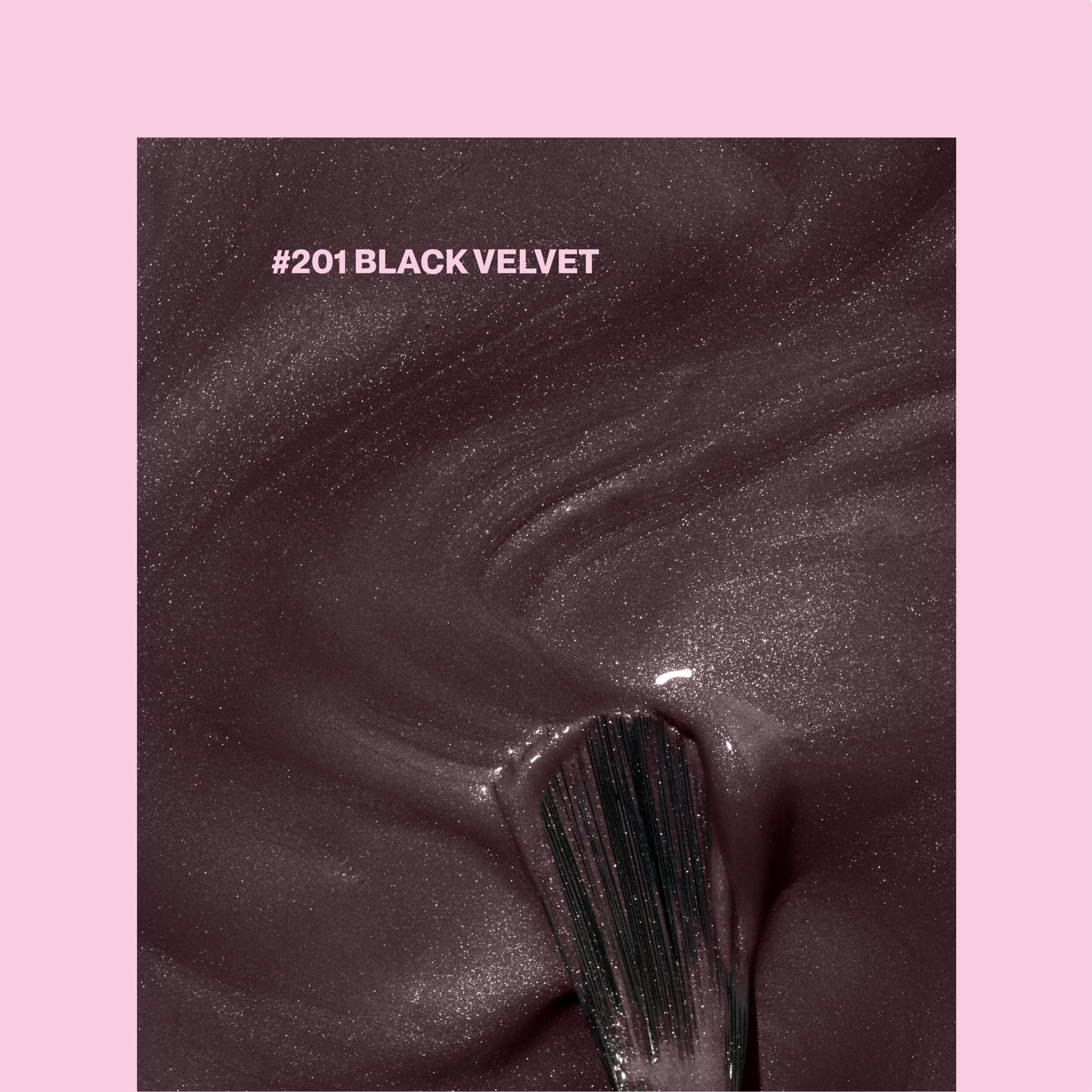 Vernis semi-permanent - 201 Black Velvet - 15 ml