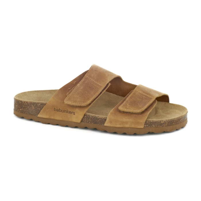 SANDALIA ALICANTE BABUNKERS MARRON