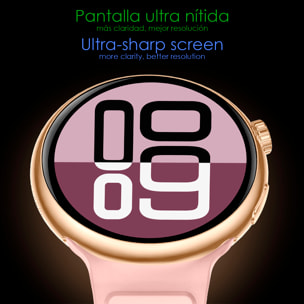 Smartwatch Z12 Pro con monitor avanzato della frequenza cardiaca, O2, termometro. Molteplici modalità sportive. Doppia cinghia.
