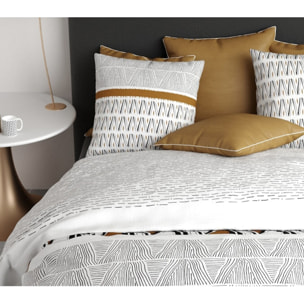 Parure housse de couette coton Louxor
