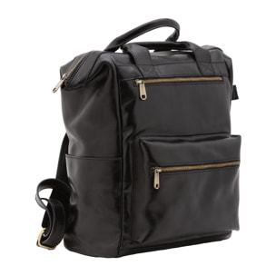 Borsa a tracolla  da uomo In Vera pelle Made in Italy 37x30x17 cm