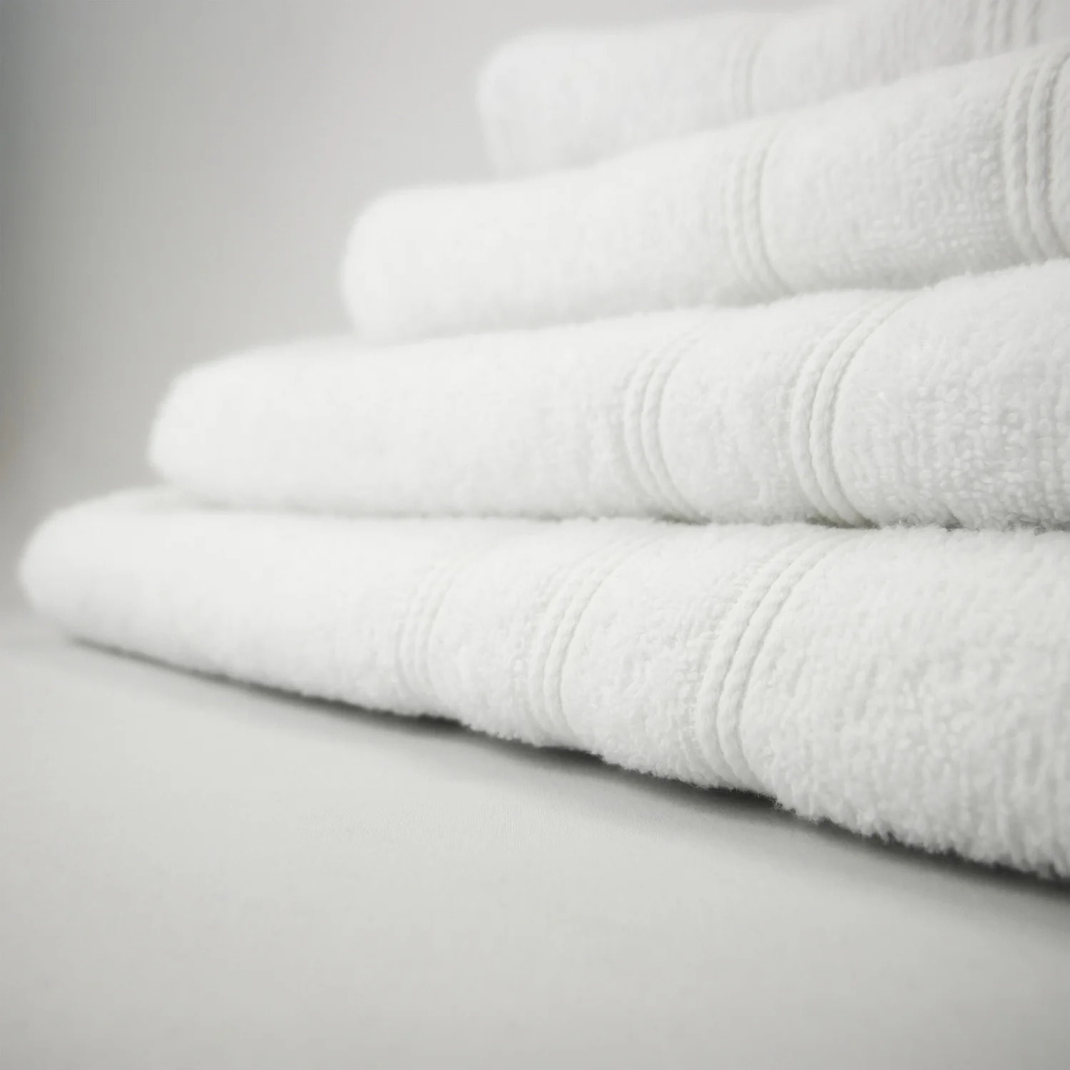 Serviette de toilette - Grand Bain Blanc - 350g/m²