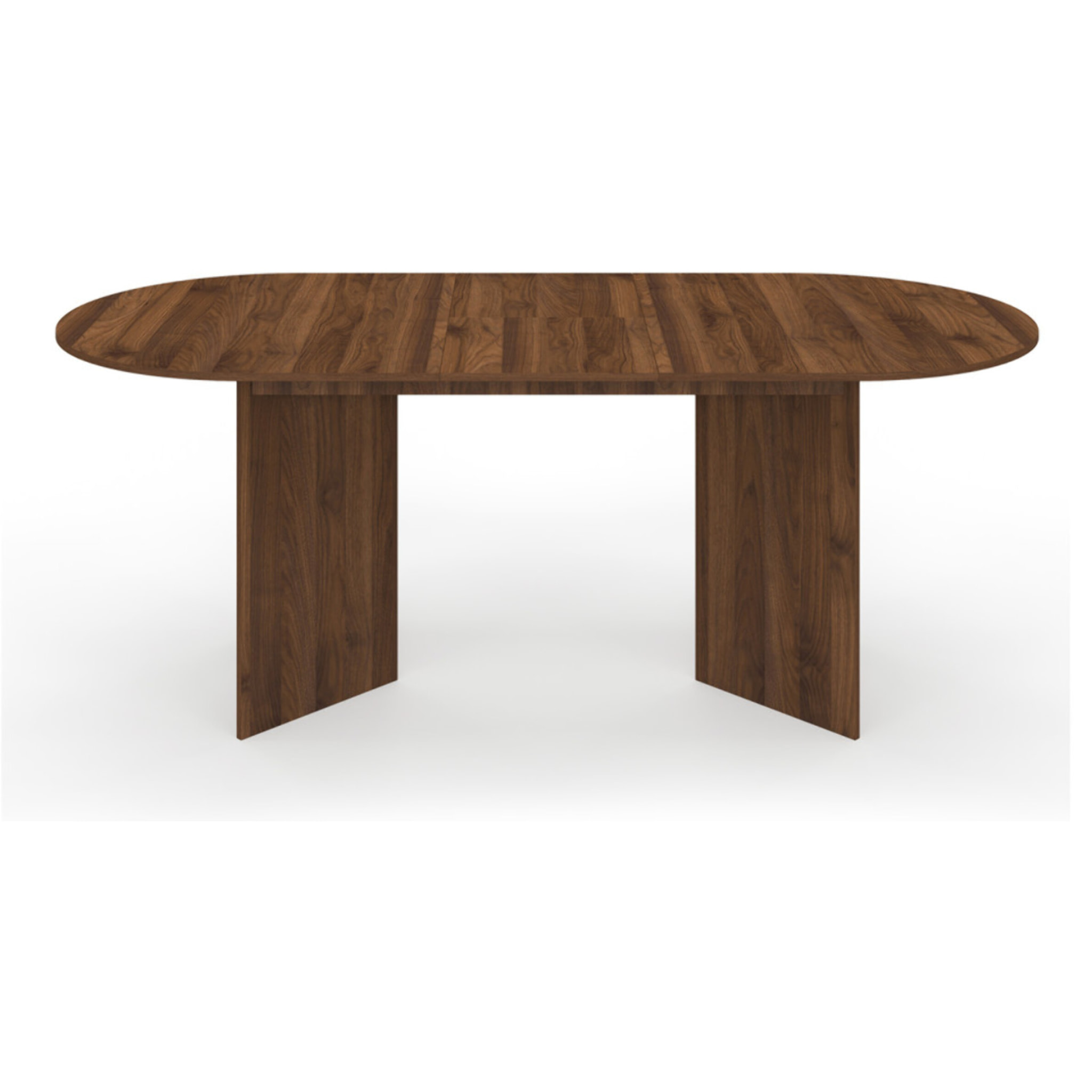 Table à manger extensible Gabin 160-200cm effet noyer