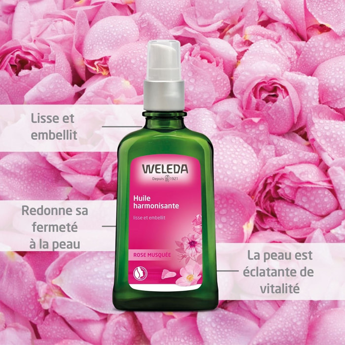 WELEDA - Huile harmonisante à la Rose musquée - 100 ml