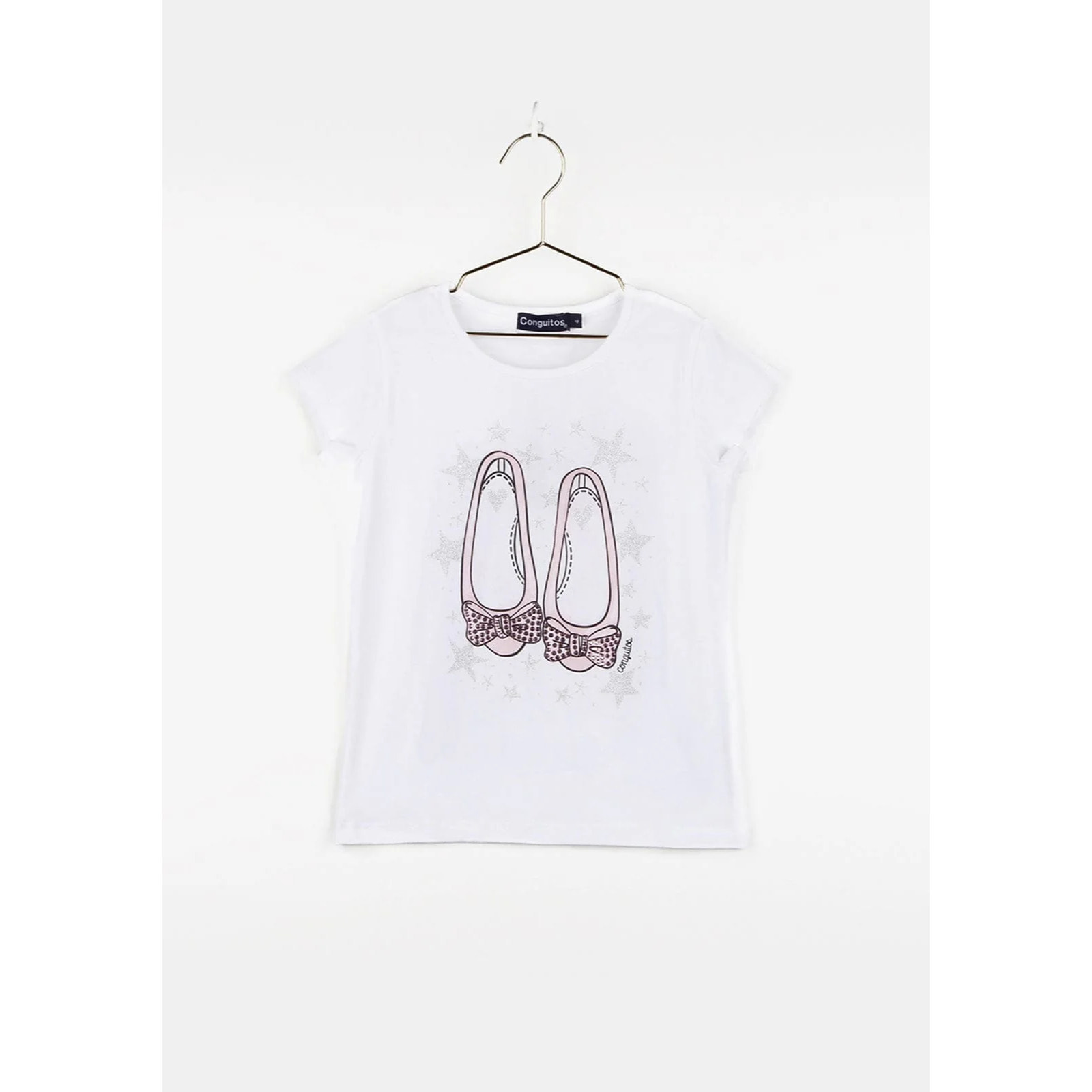 Camiseta de Niña Bailarinas Rosa