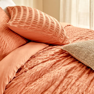 Parure de lit Irhia 240x220cm terracotta