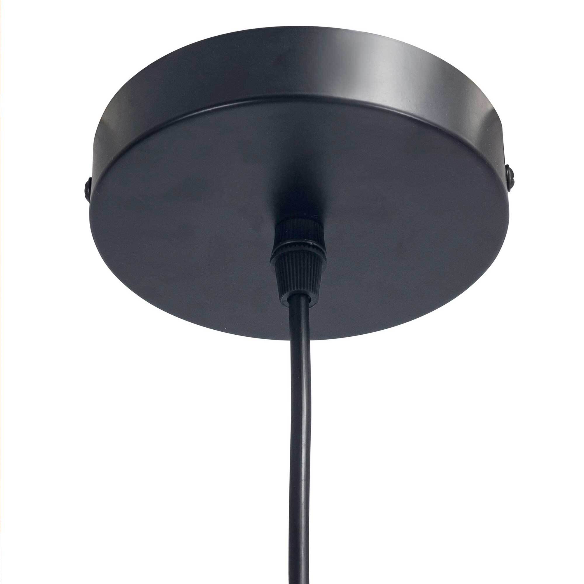 FORLIGHT Korg lampara colgante con pantalla de cuerda natural Ø500mm para bombilla E27