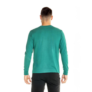 T-shirt da uomo maniche lunghe Leone 1947 Apparel