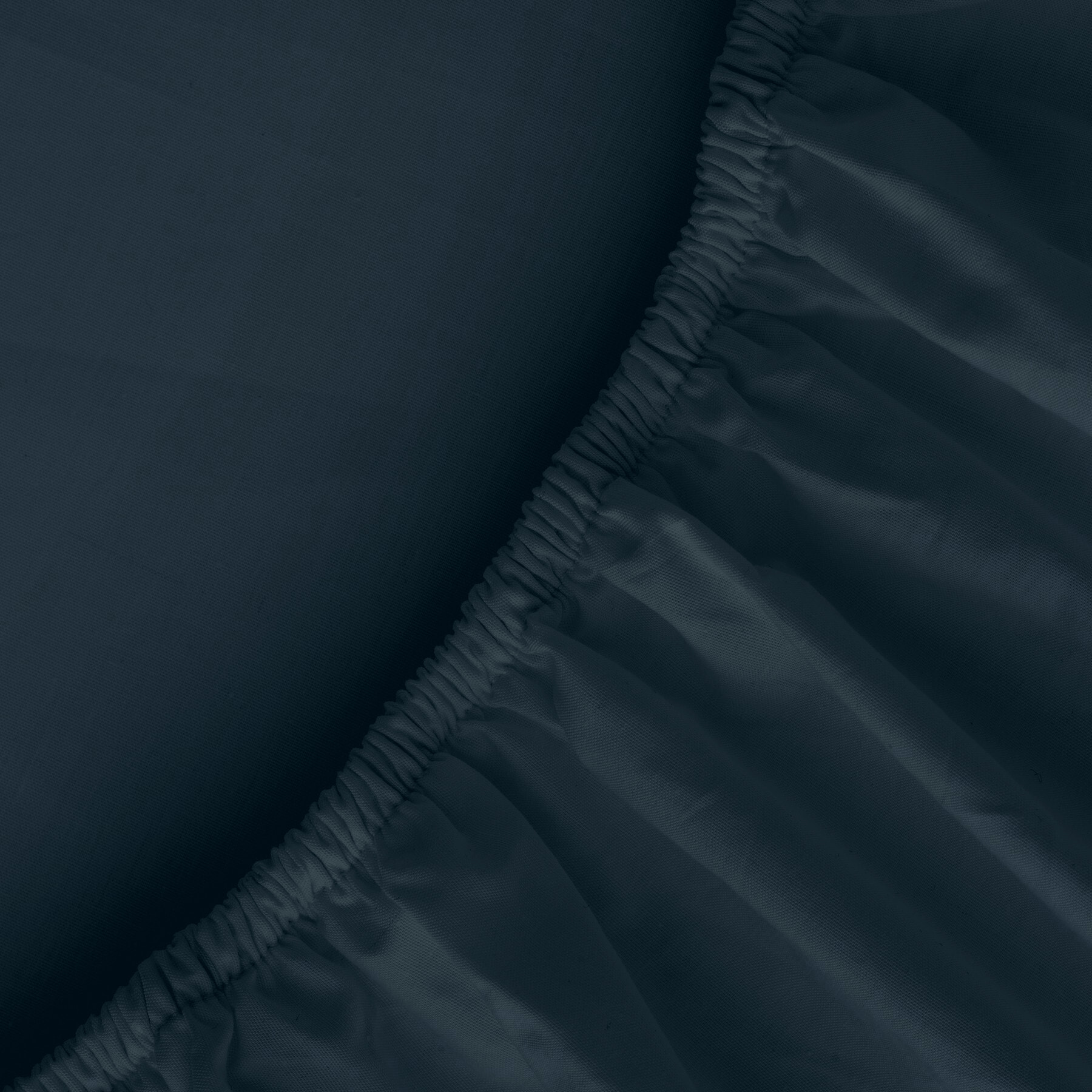 Drap de dessous uni marin