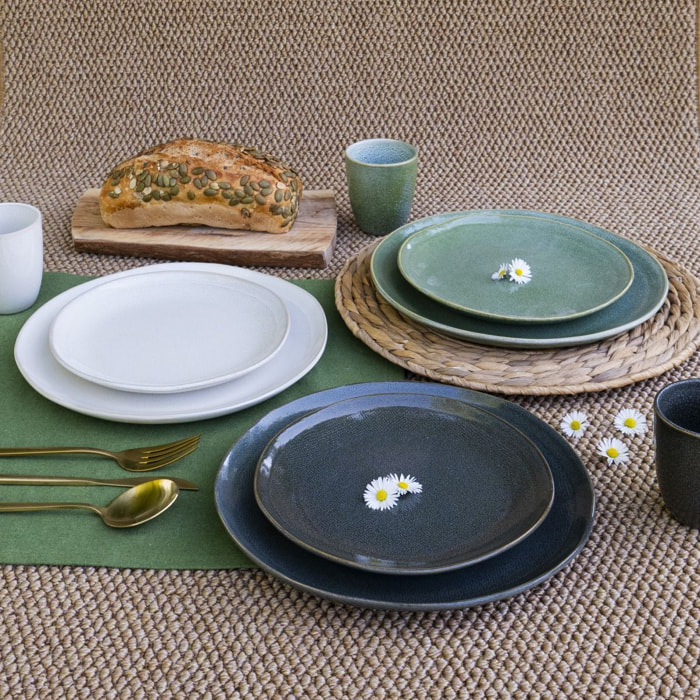 Lot de 6 assiettes à dessert, MILA