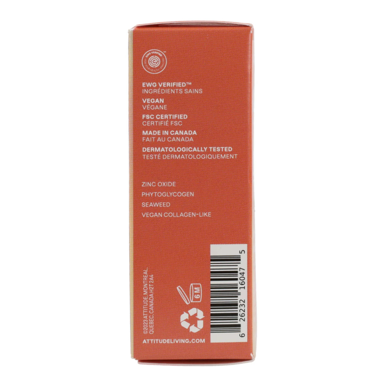 Oceanly - PHYTO-SUN Bálsamo labial con color SPF 30 - Peachy shell, Attitude, 8'5g