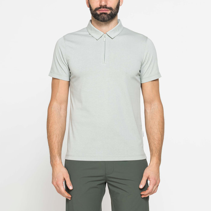 POLO UOMO IN TESSUTO ELASTICIZZATO NO STIRO