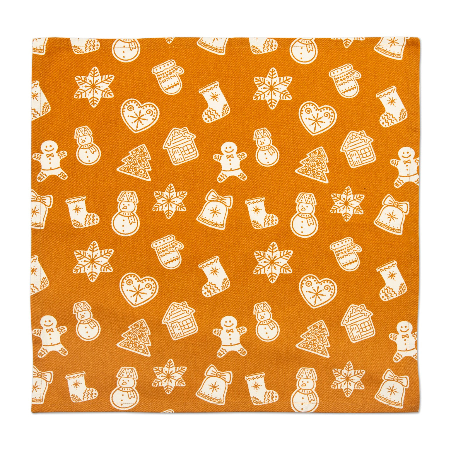 Set chemin de table avec 2 serviettes Excelsa – Wonderful Ginger, Coton multicolore