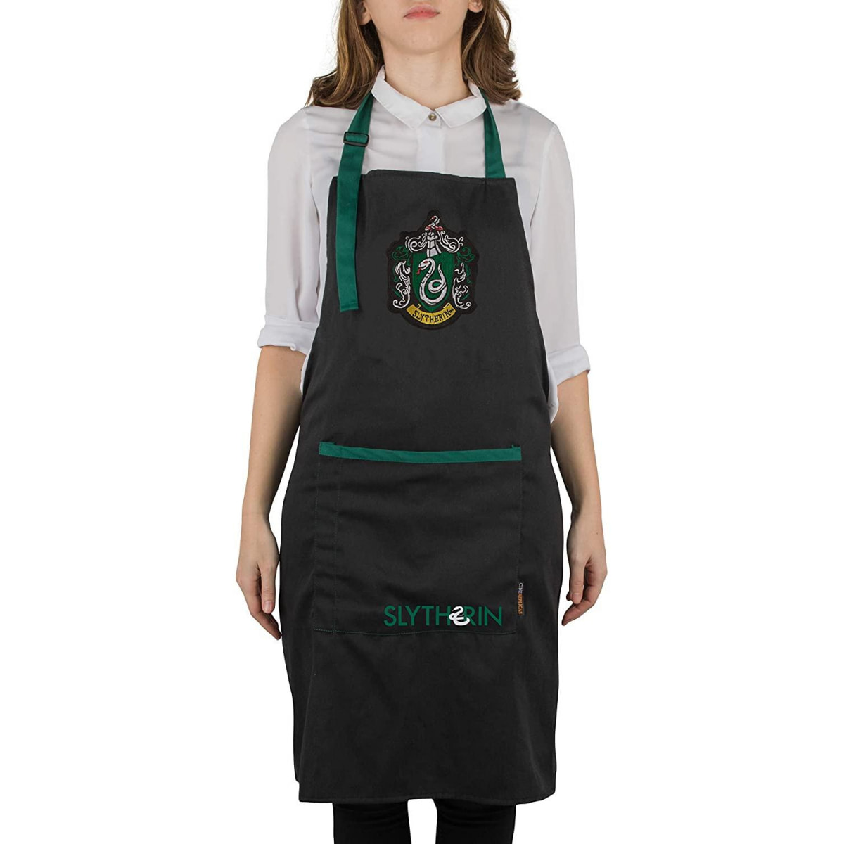 Harry Potter Grembiule Cucina Serpeverde 70 X 85 Cm Cinereplicas