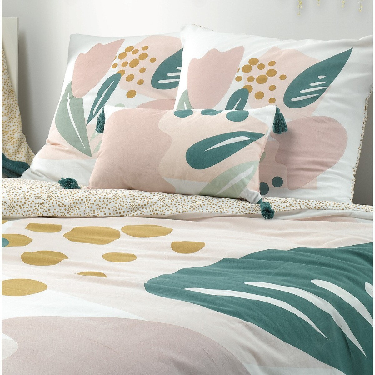 Parure Coton Imprimee Alma 47 Fils + 2 To 63x63