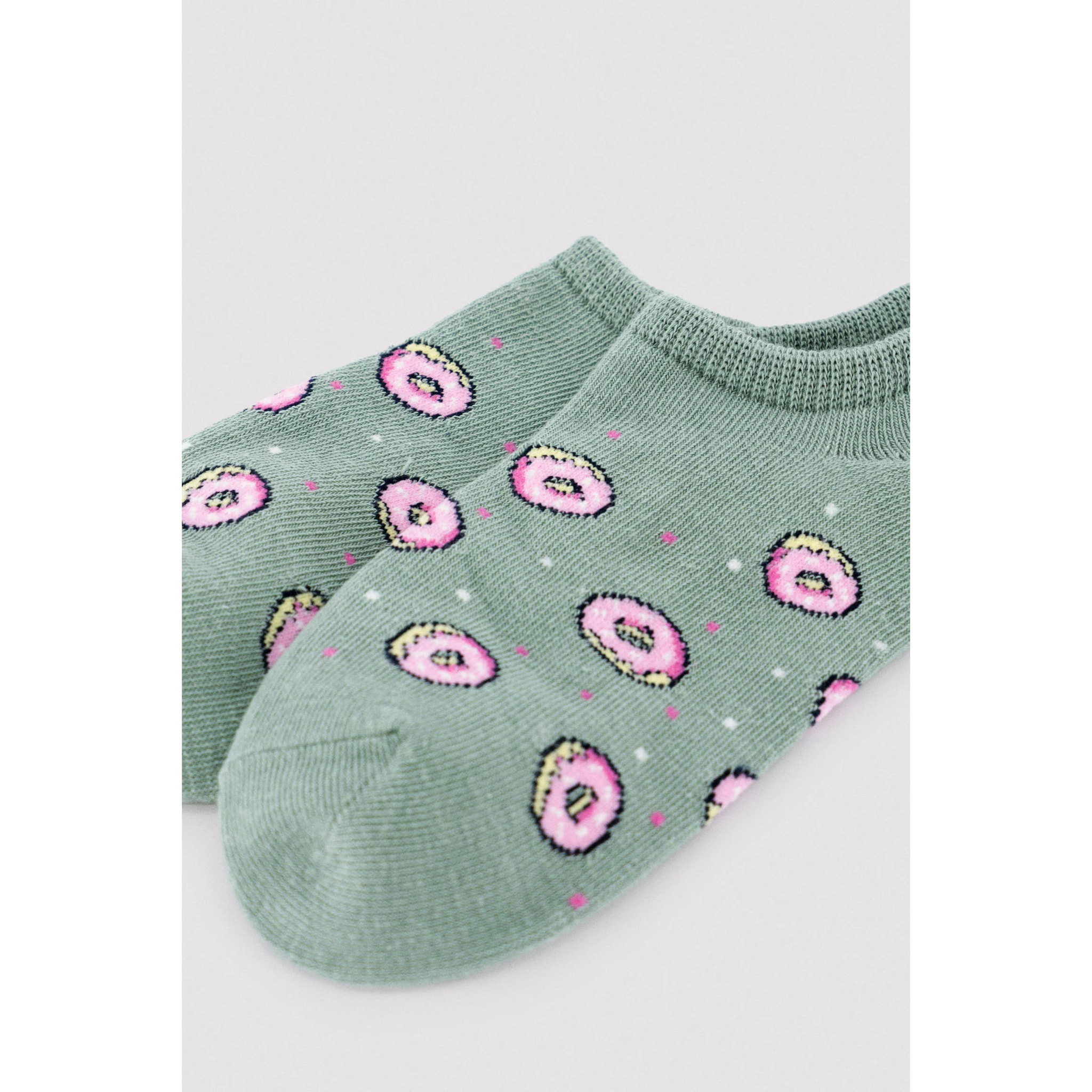 Confezione da 4 calzini Pinkies con stampa a tema cibo