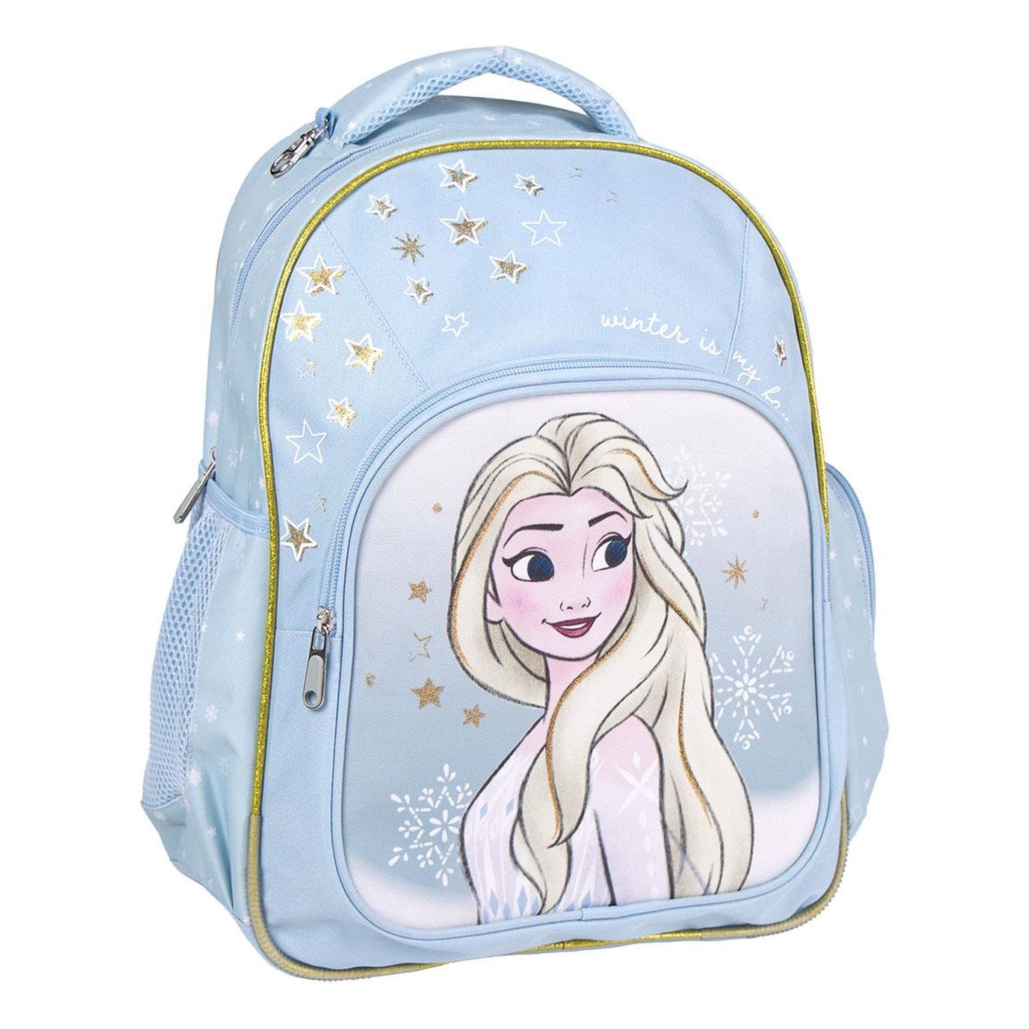 Mochila escolar mediana de frozen, niños, multicolor