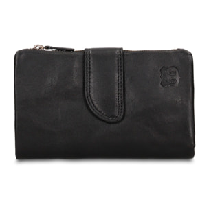 Portafoglio da uomo in vera pelle - Modello Caspian Lux - 9.5 x 15.5 x 3.0 cm