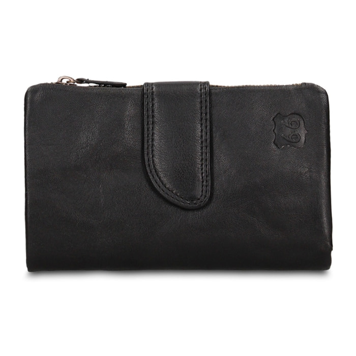 Portafoglio da uomo in vera pelle - Modello Caspian Lux - 9.5 x 15.5 x 3.0 cm