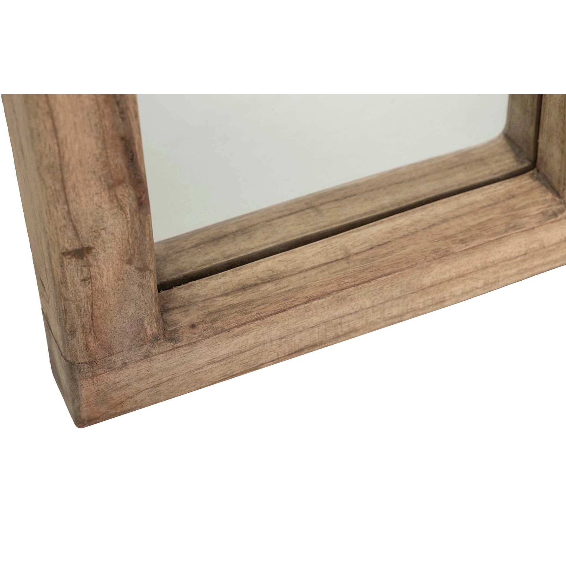 Espejo Ventana Madera Mindi Natural 86x4x130 Cm